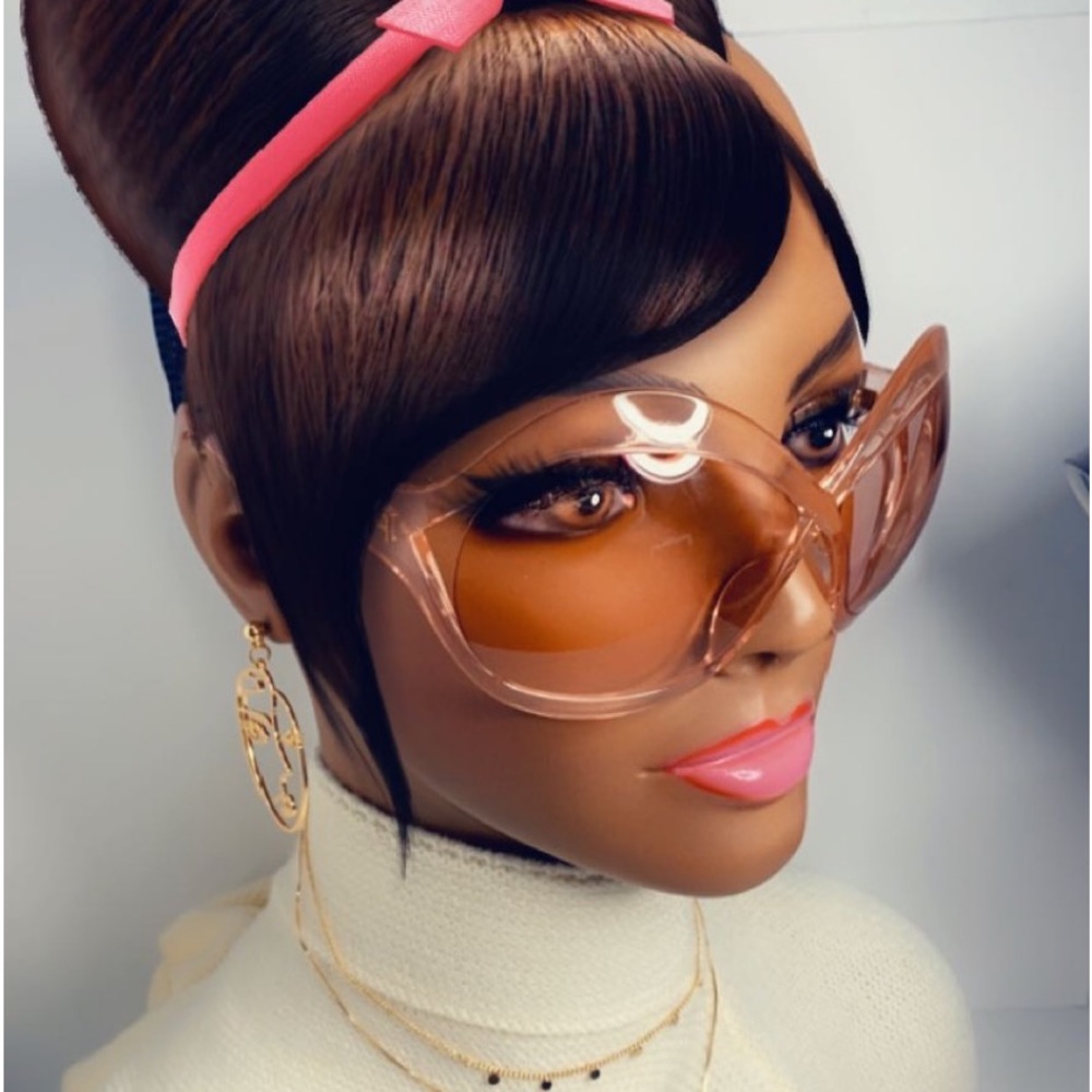 Tom Ford Oversized Carine-02 Tf902 Pink Sunglasses